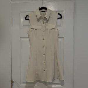 Zara crepe mini dress, S